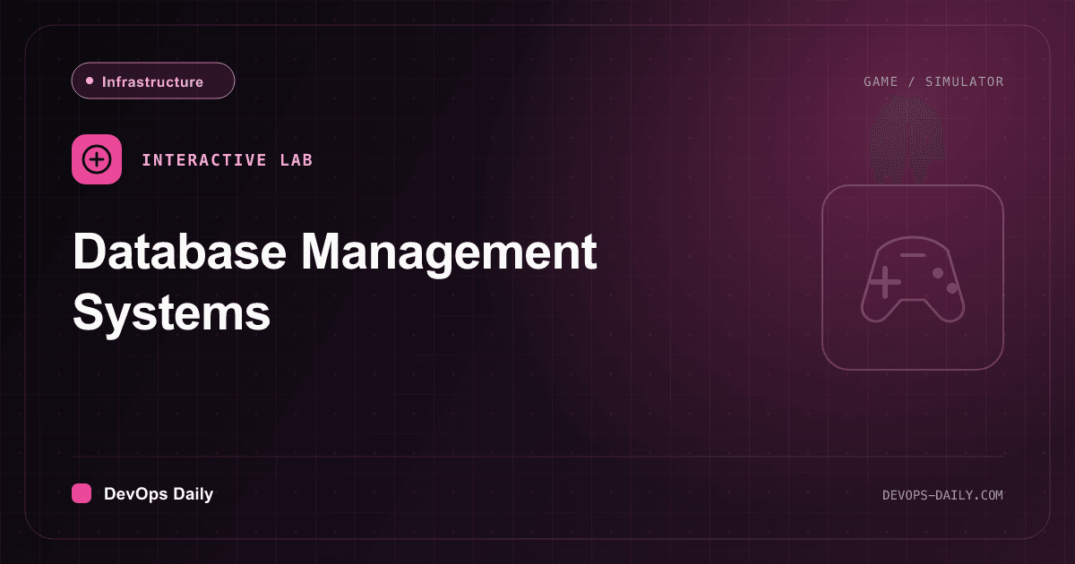 Database Management Systems